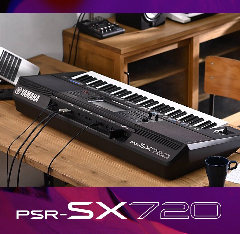 Đàn Organ Yamaha PSR-SX720 - tính năng nổi bật