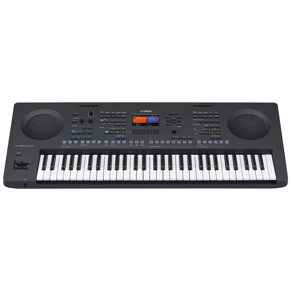Đàn Organ Yamaha PSR-SX620 - bảng điều khiển