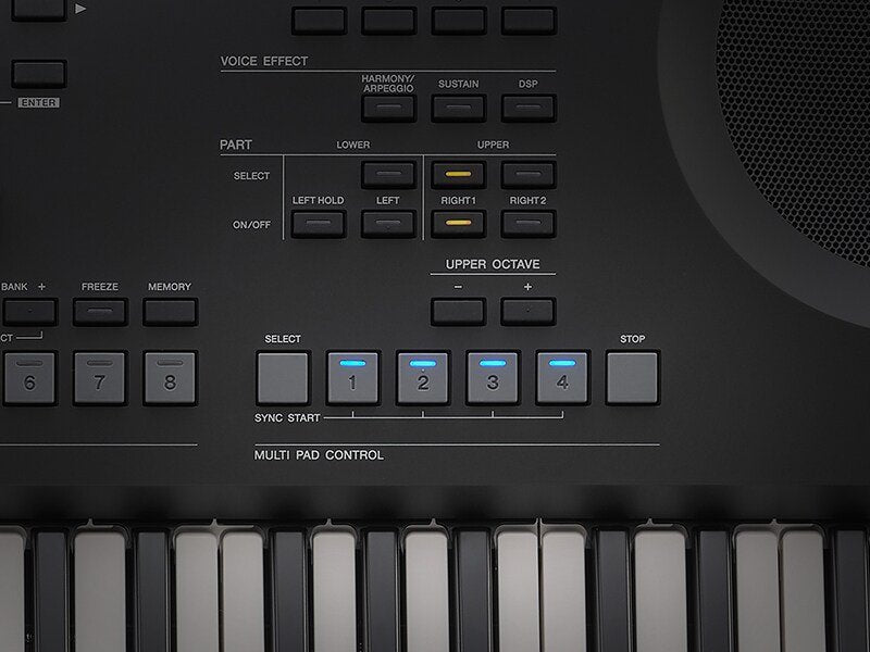 Đàn Organ Yamaha PSR-SX620 - cận cảnh chi tiết