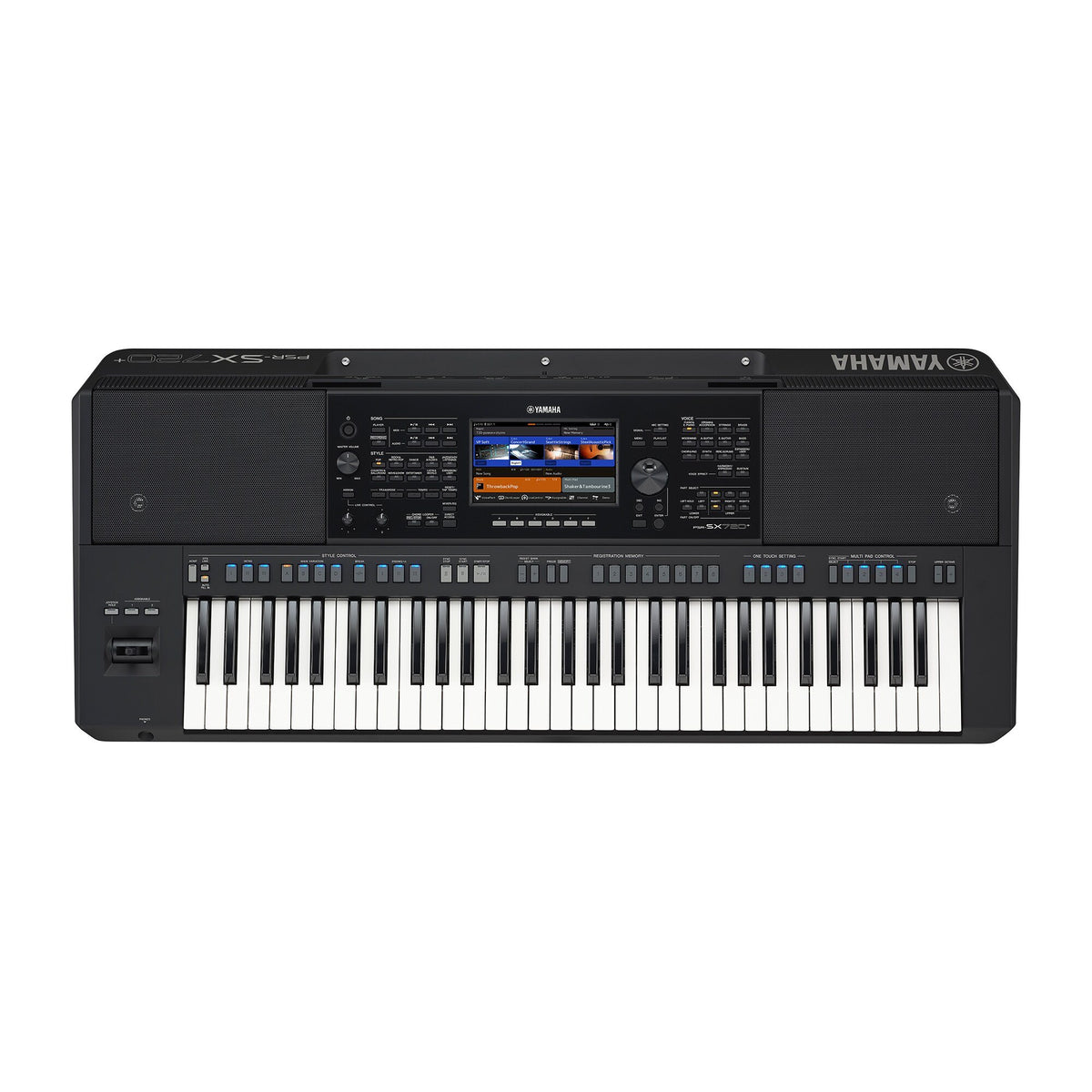 Đàn Organ Yamaha PSR-SX720+ - bảng điều khiển