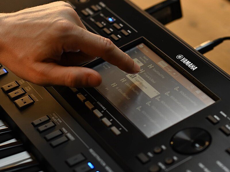 Đàn Organ Yamaha PSR-SX720+ - cận cảnh chi tiết
