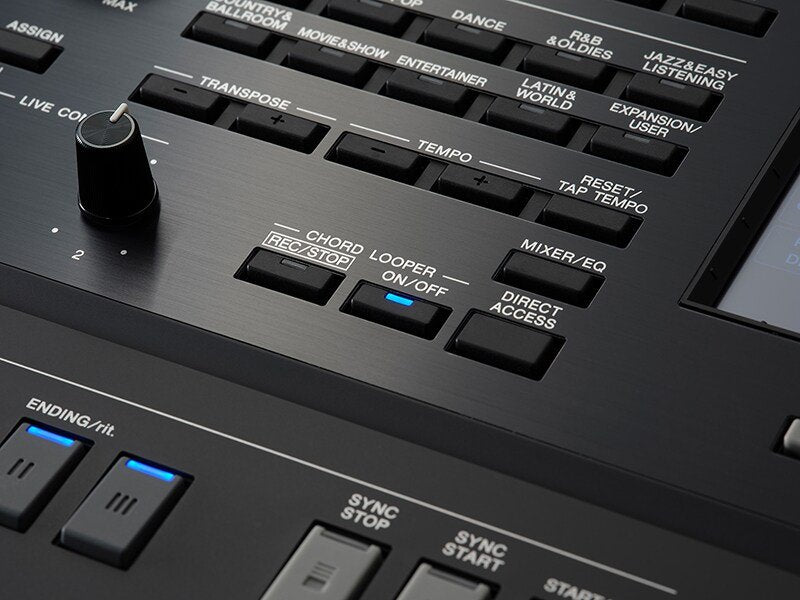 Đàn Organ Yamaha PSR-SX720+ - cận cảnh chi tiết
