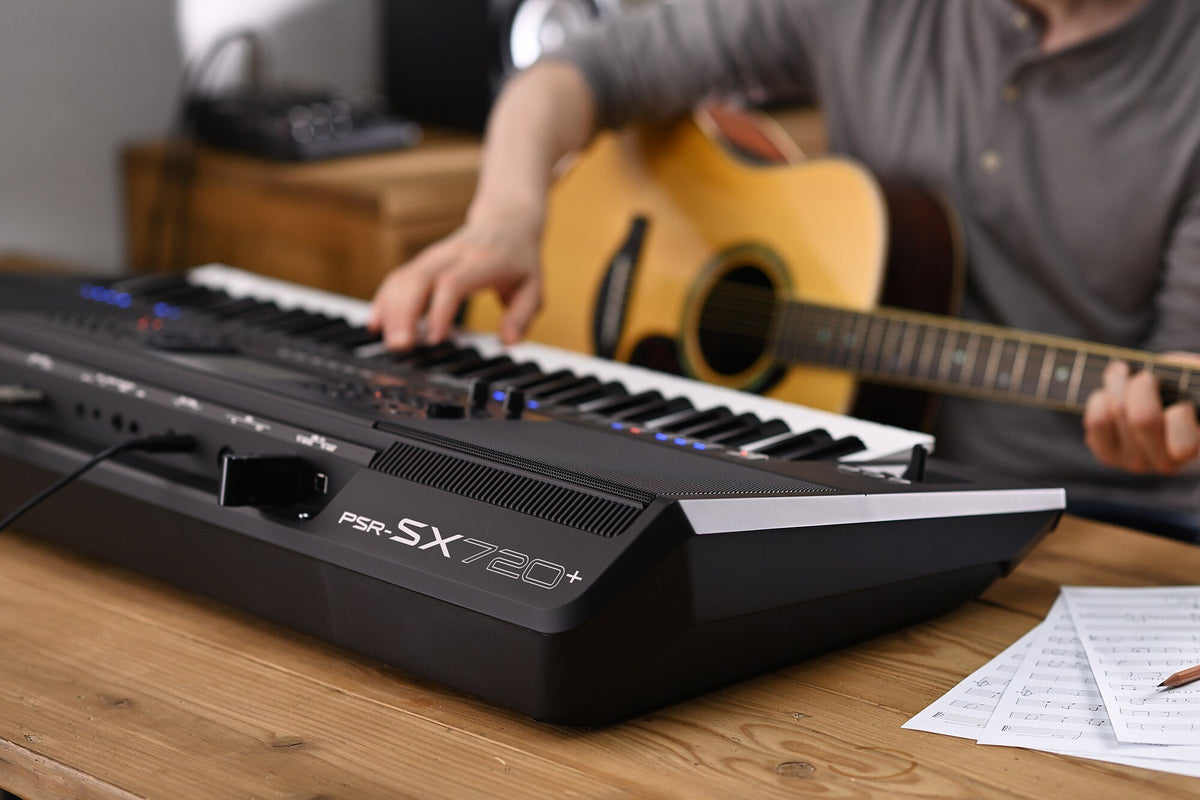 Đàn Organ Yamaha PSR-SX720+ - không gian sử dụng