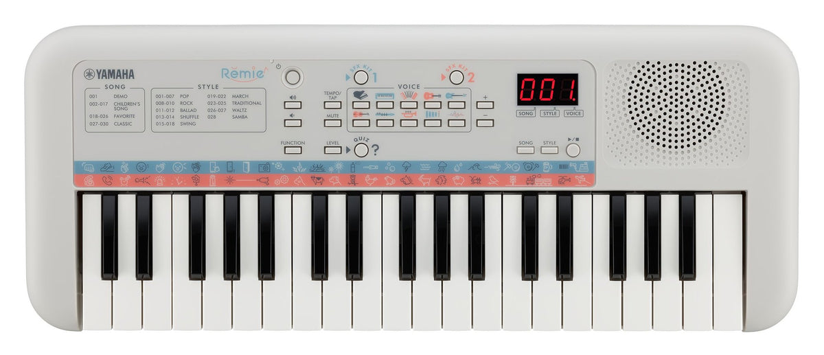 Đàn Organ Yamaha PSS-E30 Remie - góc nghiêng