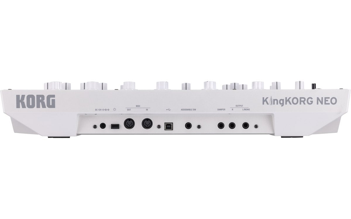 Đàn Synthesizer Korg KingKORG NEO - mặt sau, cổng kết nối