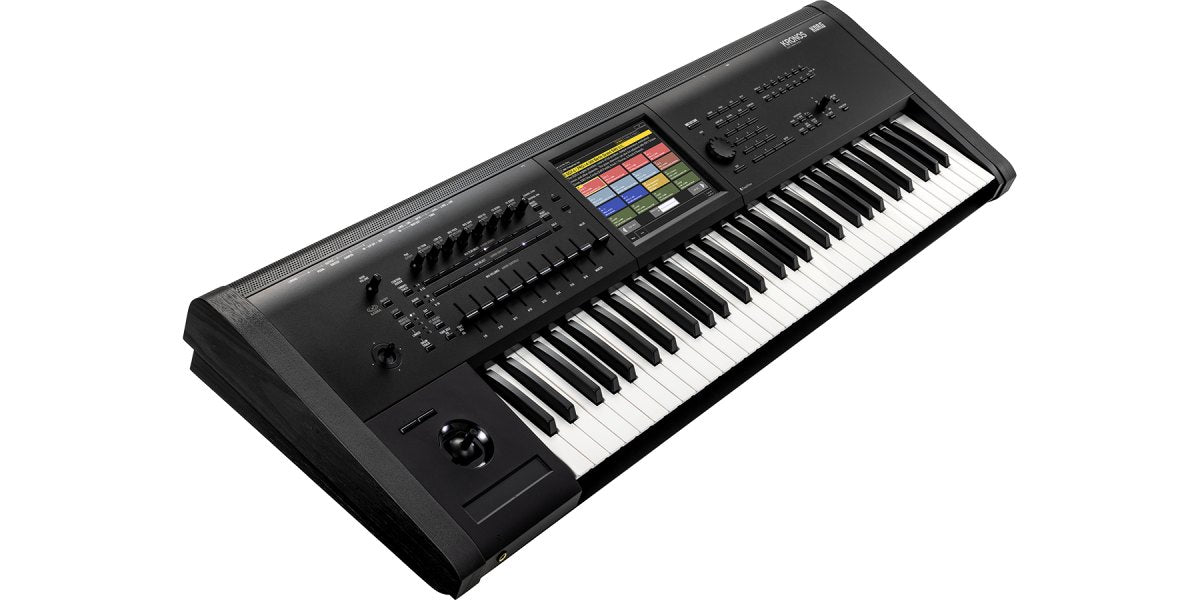 Đàn Synthesizer Korg KRONOS - góc nghiêng