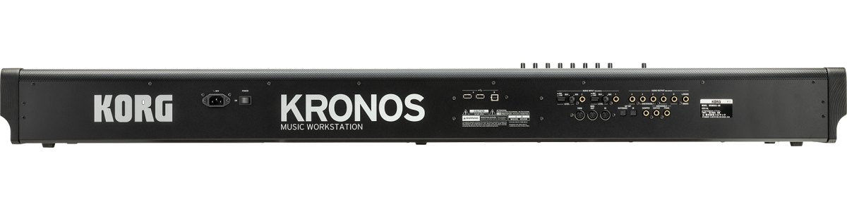 Đàn Synthesizer Korg KRONOS - mặt sau, cổng kết nối