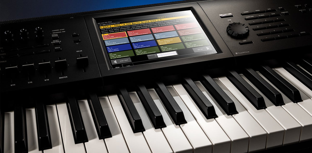 Đàn Synthesizer Korg KRONOS - cận cảnh chi tiết