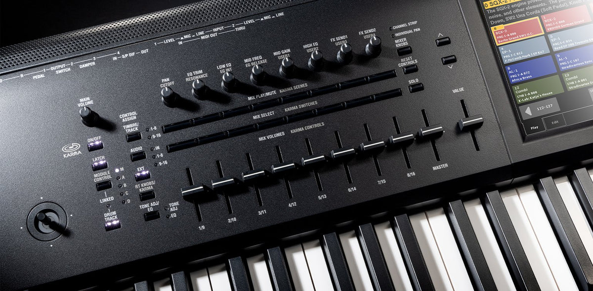 Đàn Synthesizer Korg KRONOS - cận cảnh chi tiết