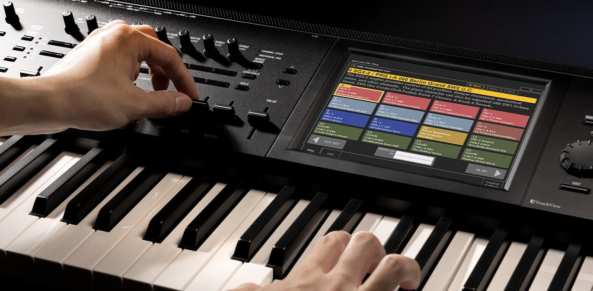 Đàn Synthesizer Korg KRONOS - không gian sử dụng