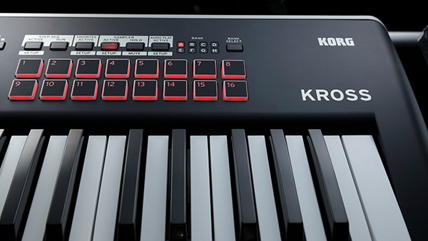 Đàn Synthesizer Korg KROSS 2 - cận cảnh chi tiết