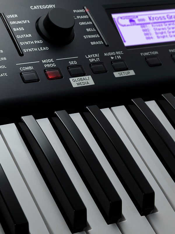 Đàn Synthesizer Korg KROSS 2 - không gian sử dụng