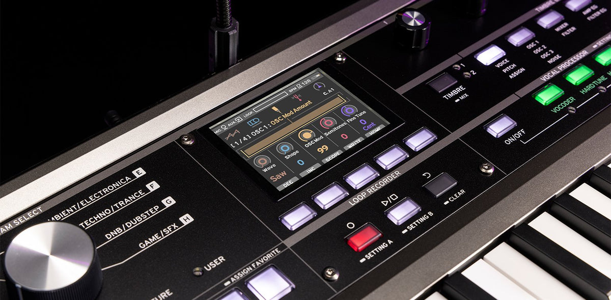 Đàn Synthesizer Korg microKORG2 - cận cảnh chi tiết