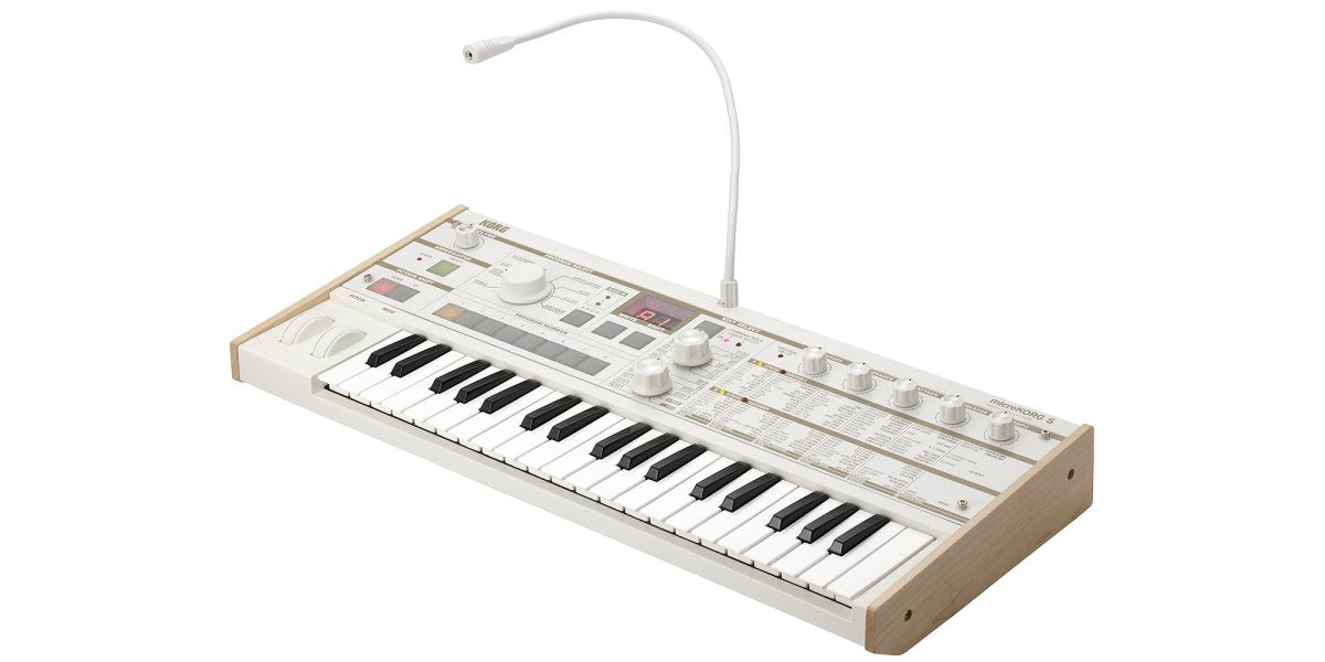 Đàn Synthesizer Korg microKORG S - góc nghiêng