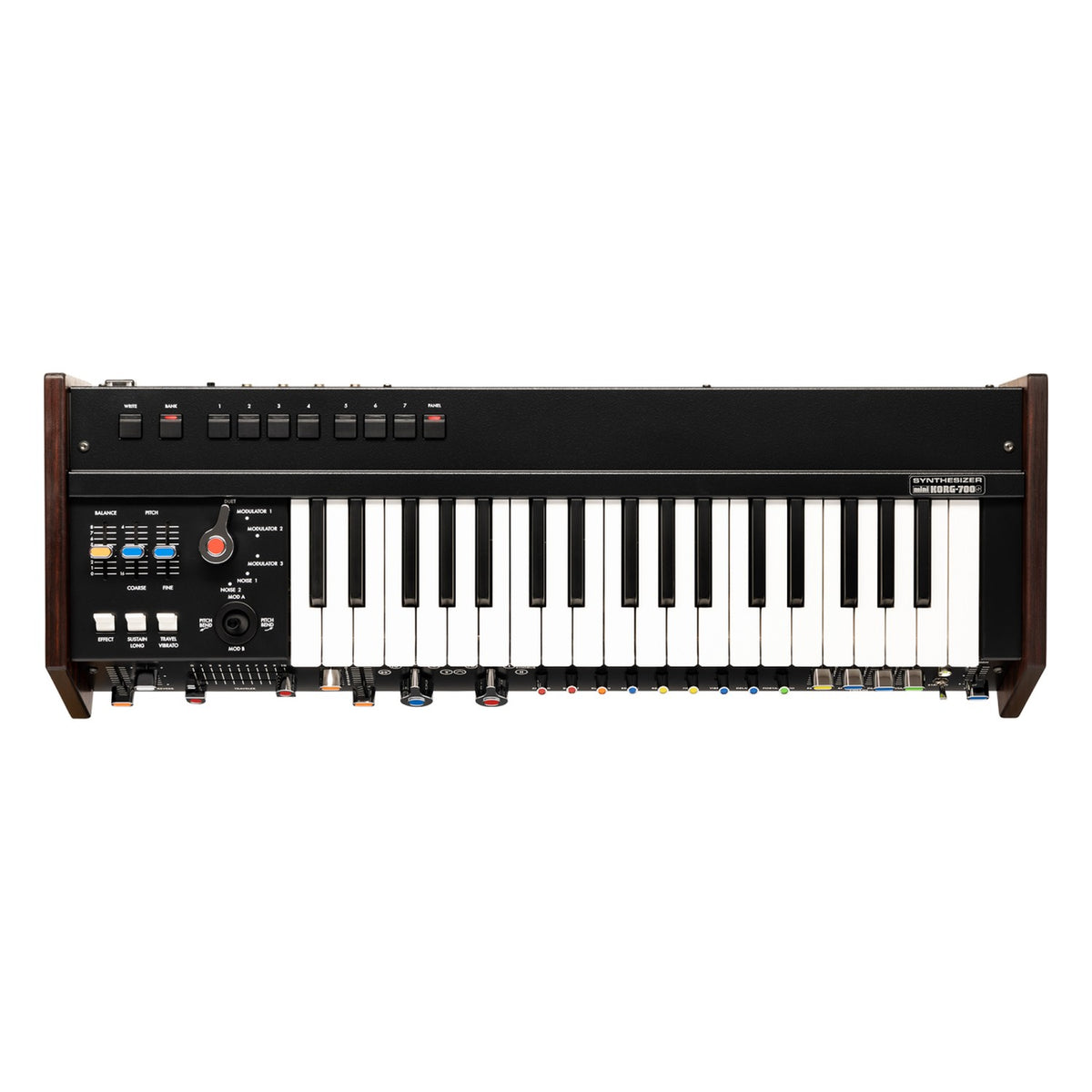 Đàn Synthesizer Korg miniKORG 700Sm - góc nghiêng