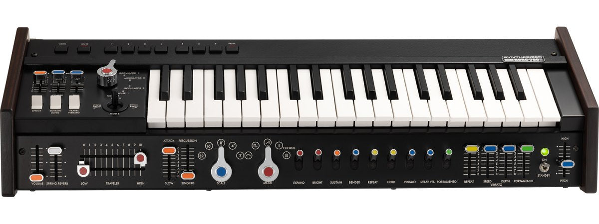 Đàn Synthesizer Korg miniKORG 700Sm - bảng điều khiển