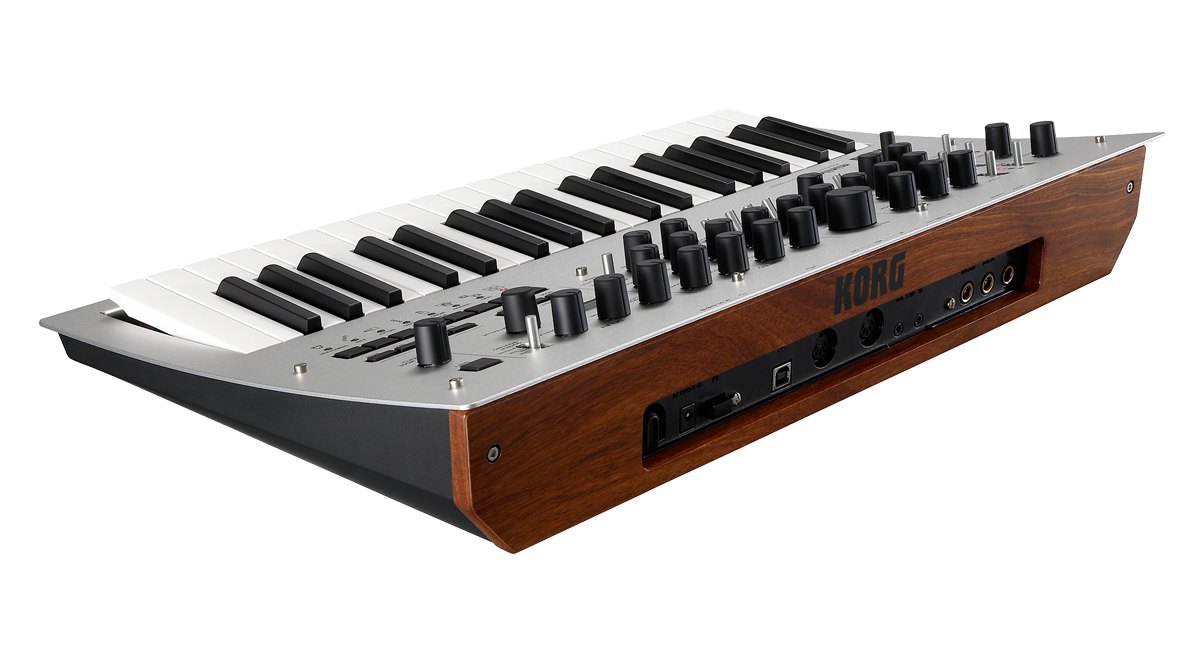 Đàn Synthesizer Korg minilogue - góc nghiêng