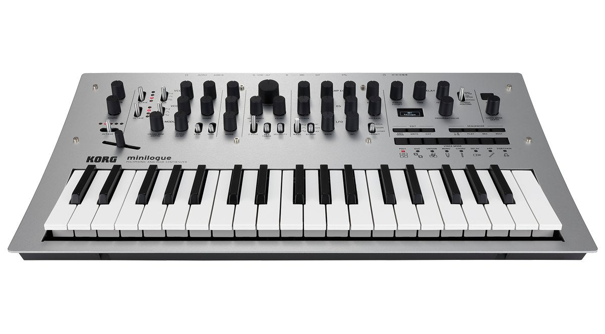 Đàn Synthesizer Korg minilogue - bảng điều khiển
