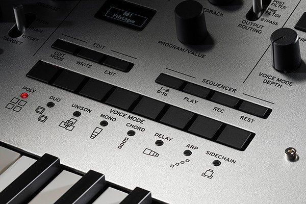 Đàn Synthesizer Korg minilogue - cận cảnh chi tiết