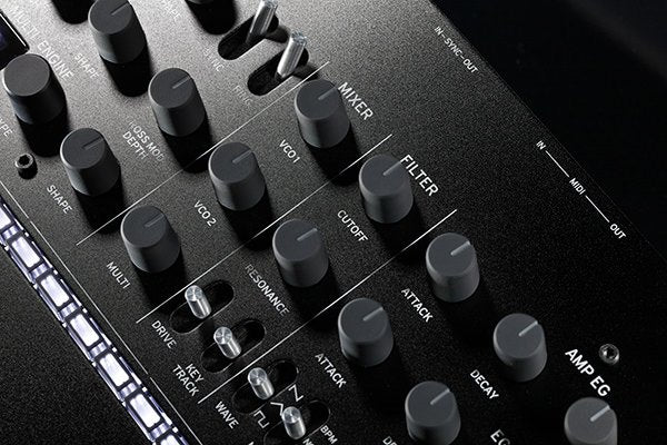 Đàn Synthesizer Korg minilogue xd - cận cảnh chi tiết