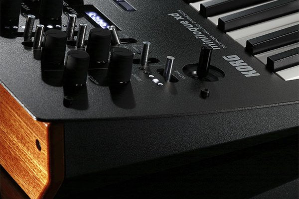 Đàn Synthesizer Korg minilogue xd - cận cảnh chi tiết