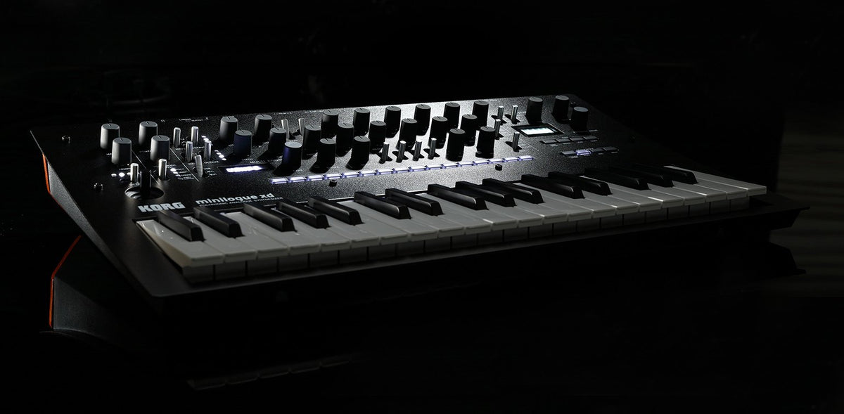 Đàn Synthesizer Korg minilogue xd - mặt sau, cổng kết nối