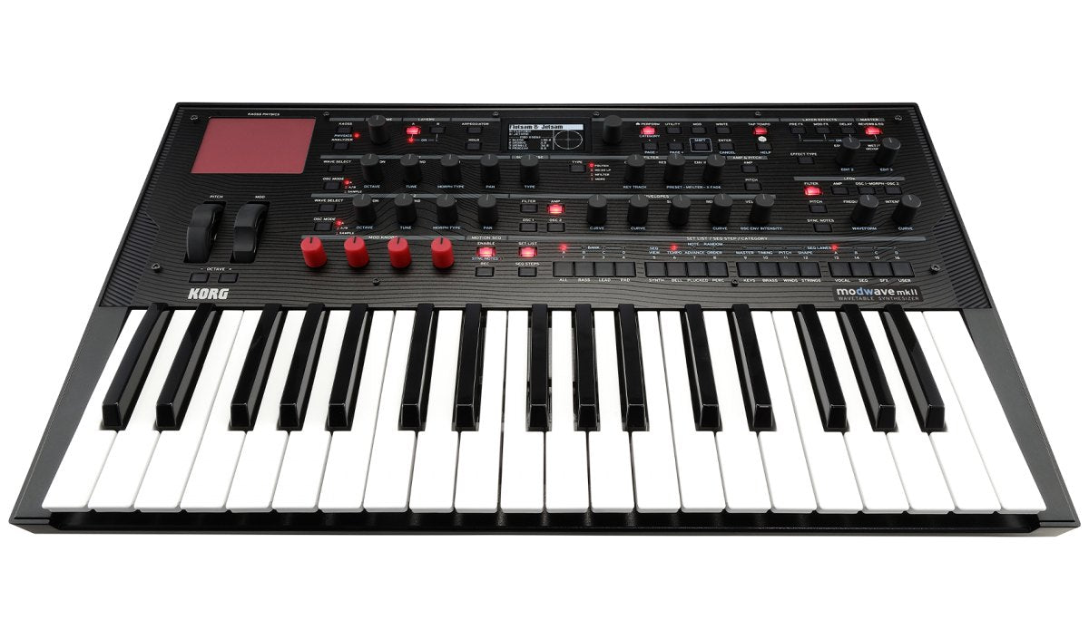 Đàn Synthesizer Korg modwave mk II - góc nghiêng