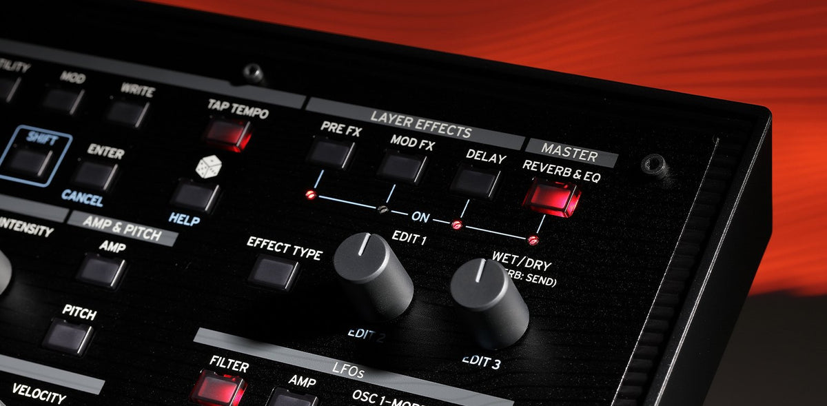 Đàn Synthesizer Korg modwave mk II - cận cảnh chi tiết