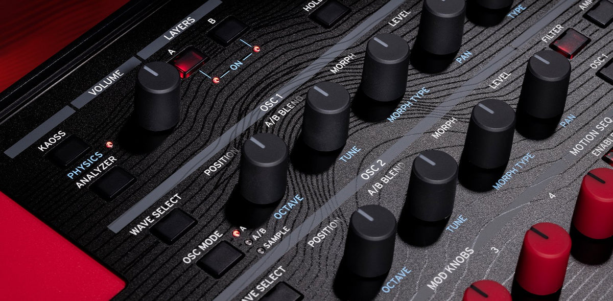 Đàn Synthesizer Korg modwave mk II - không gian sử dụng
