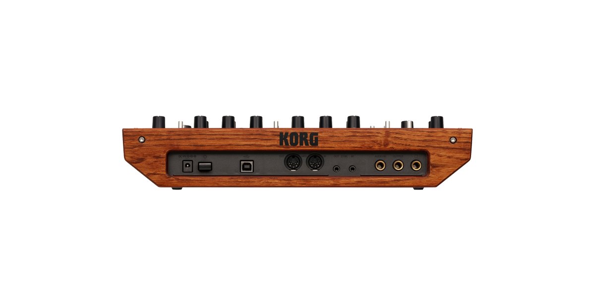 Đàn Synthesizer Korg monologue - góc nghiêng (Bạc (Silver))