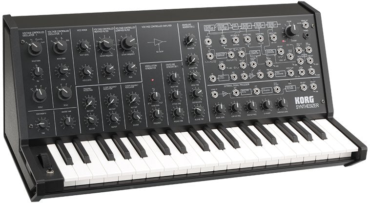 Đàn Synthesizer Korg MS-20 mini - cận cảnh chi tiết