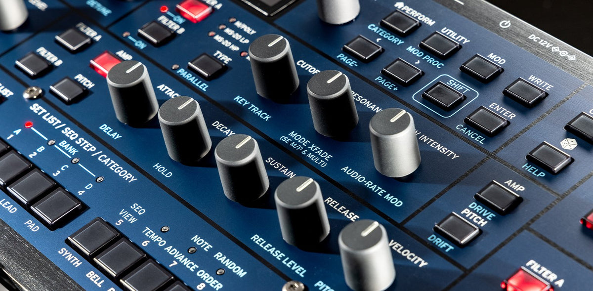 Đàn Synthesizer Korg multi/poly - cận cảnh chi tiết