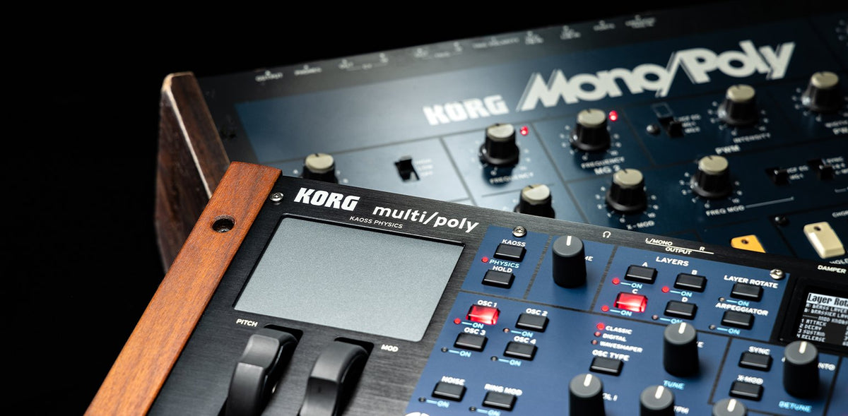 Đàn Synthesizer Korg multi/poly - cận cảnh chi tiết
