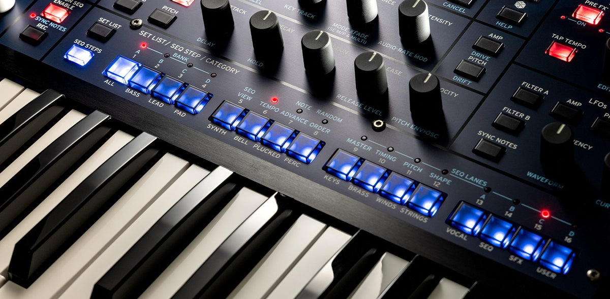 Đàn Synthesizer Korg multi/poly - cận cảnh chi tiết