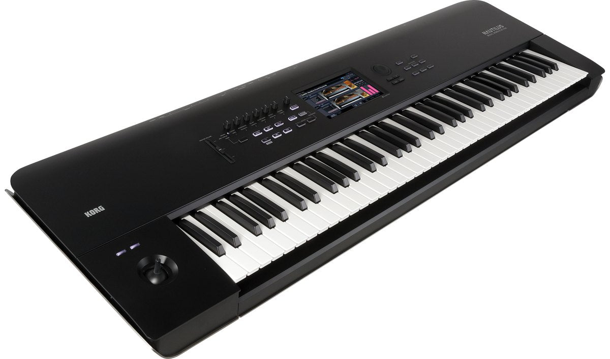 Đàn Synthesizer Korg NAUTILUS - góc nghiêng