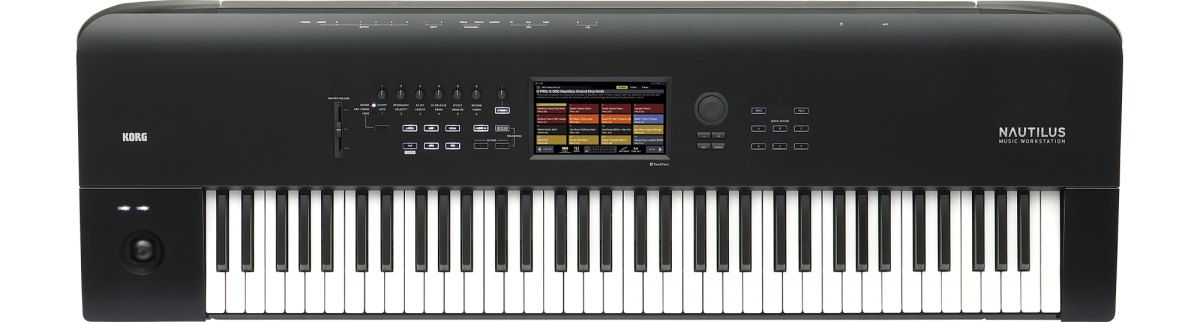 Đàn Synthesizer Korg NAUTILUS - bảng điều khiển