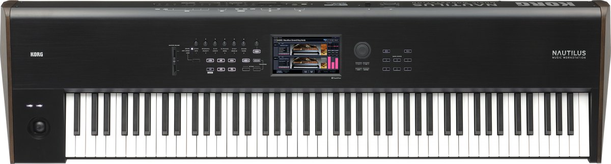 Đàn Synthesizer Korg NAUTILUS - bảng điều khiển