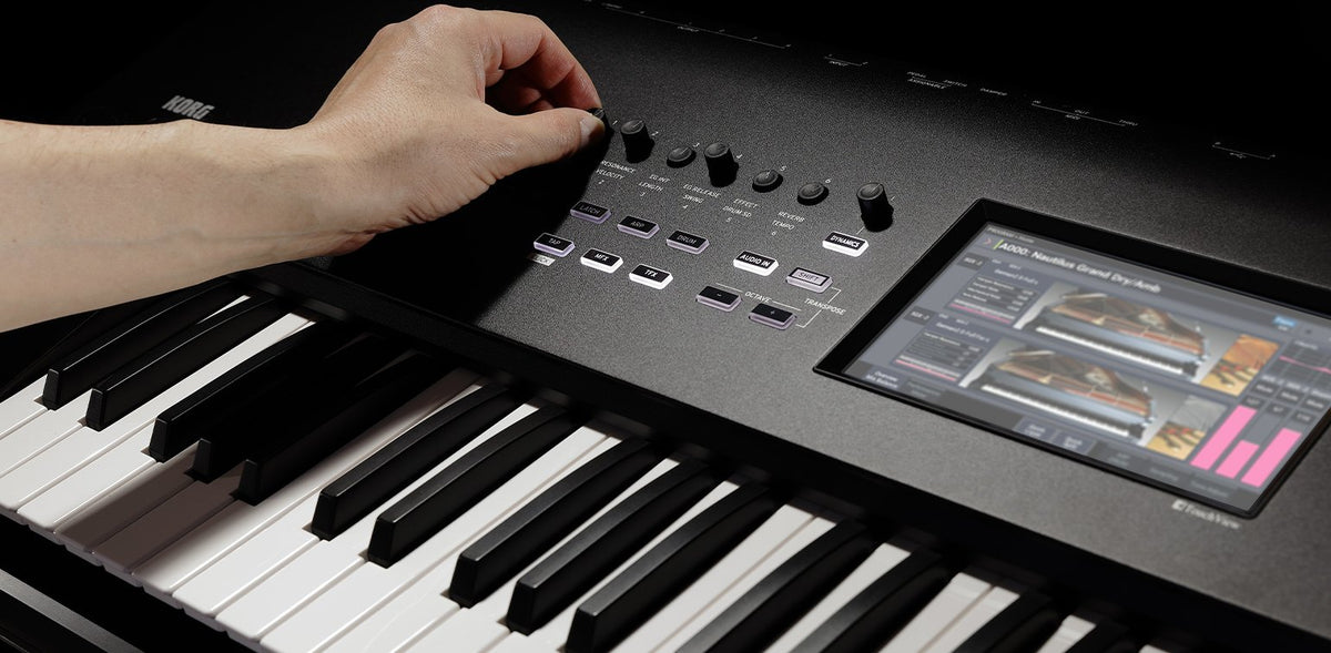 Đàn Synthesizer Korg NAUTILUS - không gian sử dụng