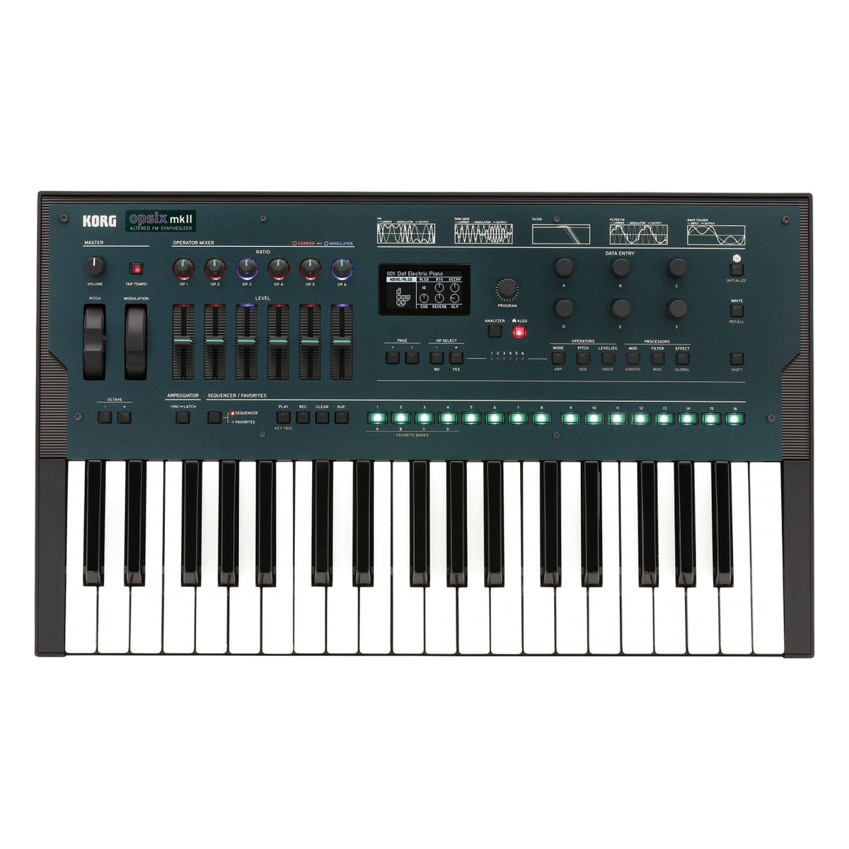 Đàn Synthesizer Korg opsix mk II - góc nghiêng