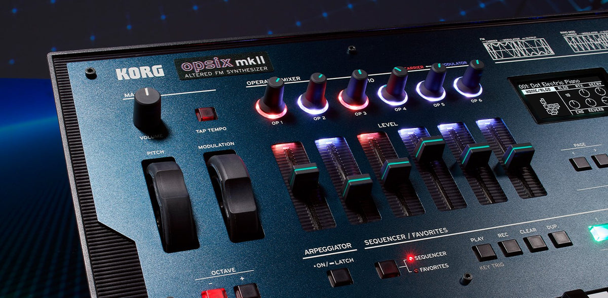 Đàn Synthesizer Korg opsix mk II - cận cảnh chi tiết