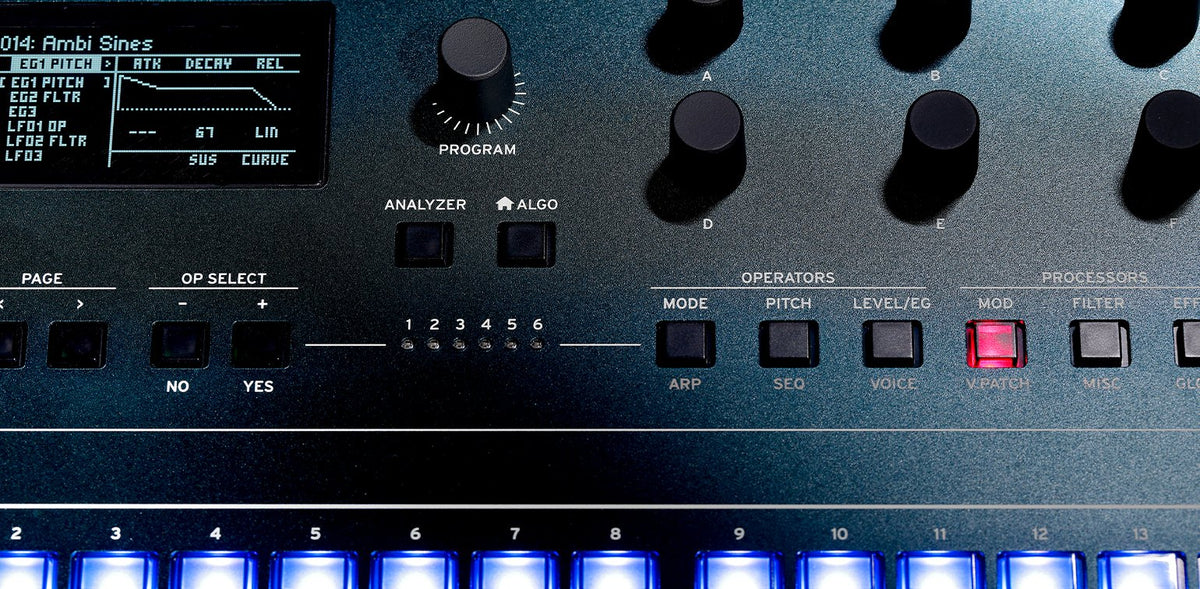 Đàn Synthesizer Korg opsix mk II - không gian sử dụng