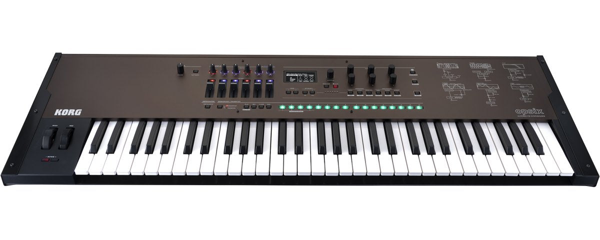 Đàn Synthesizer Korg opsix SE - góc nghiêng