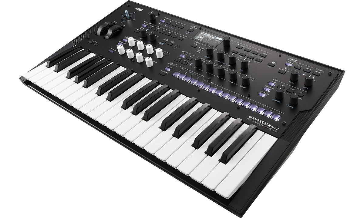 Đàn Synthesizer Korg wavestate mk II - mặt sau, cổng kết nối