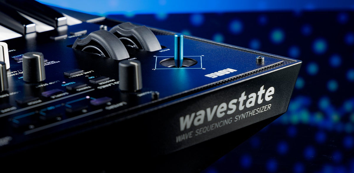 Đàn Synthesizer Korg wavestate mk II - mặt sau, cổng kết nối