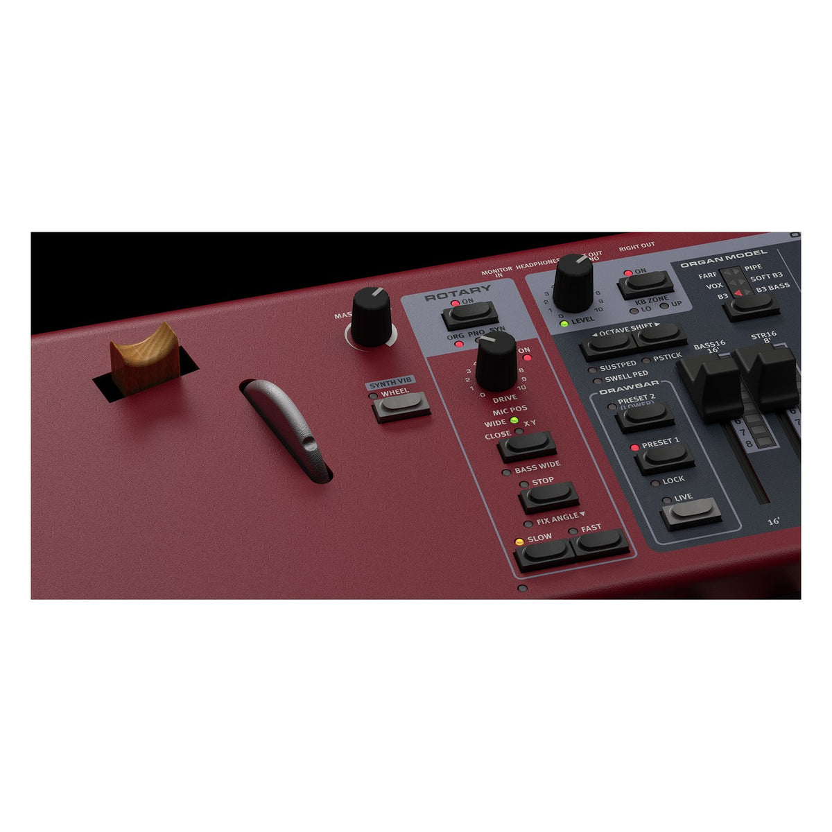 Pitch Stick và Modulation Wheel trên Nord Electro 7 bản 73 và HP