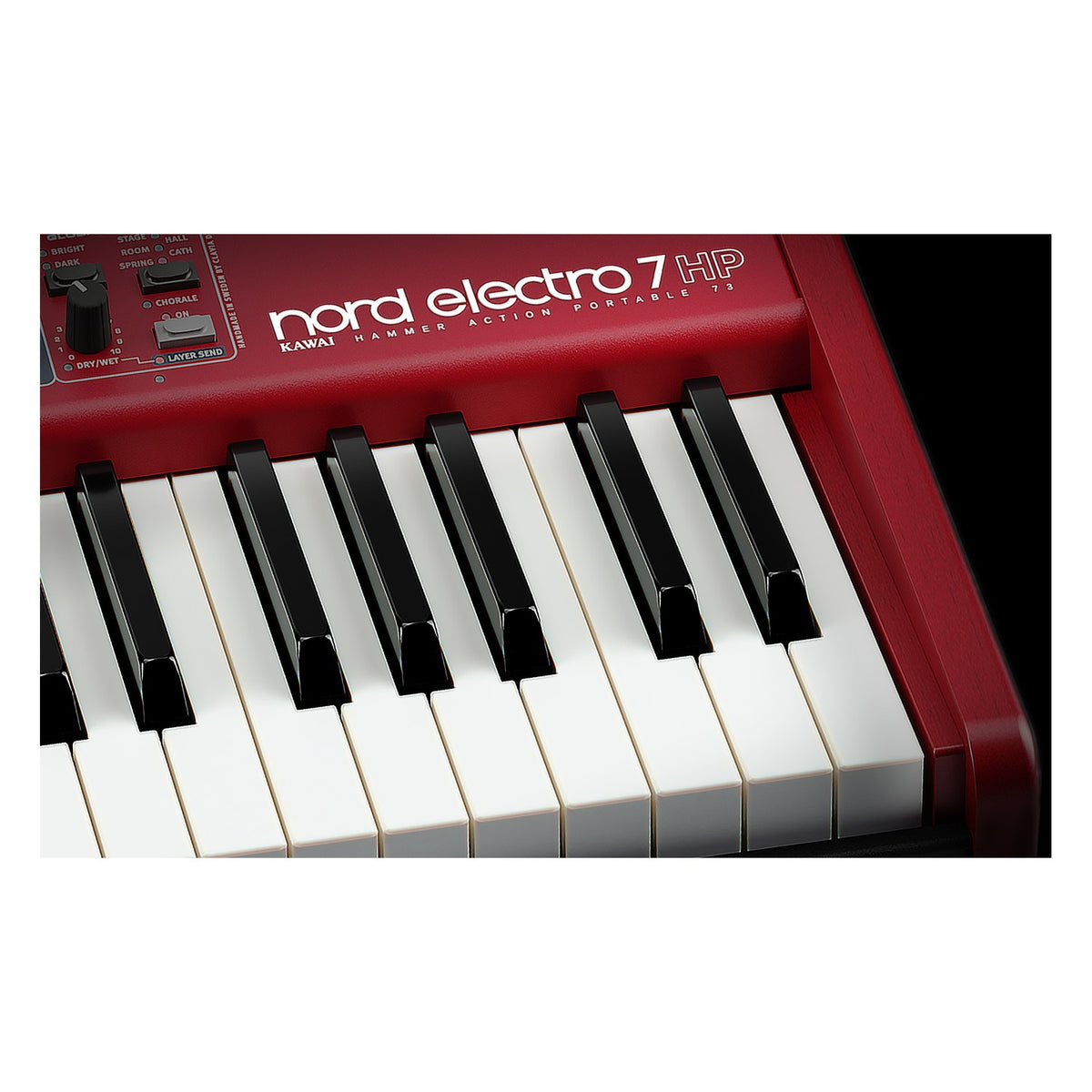 Bàn phím Kawai Hammer Action Portable trên Nord Electro 7 HP