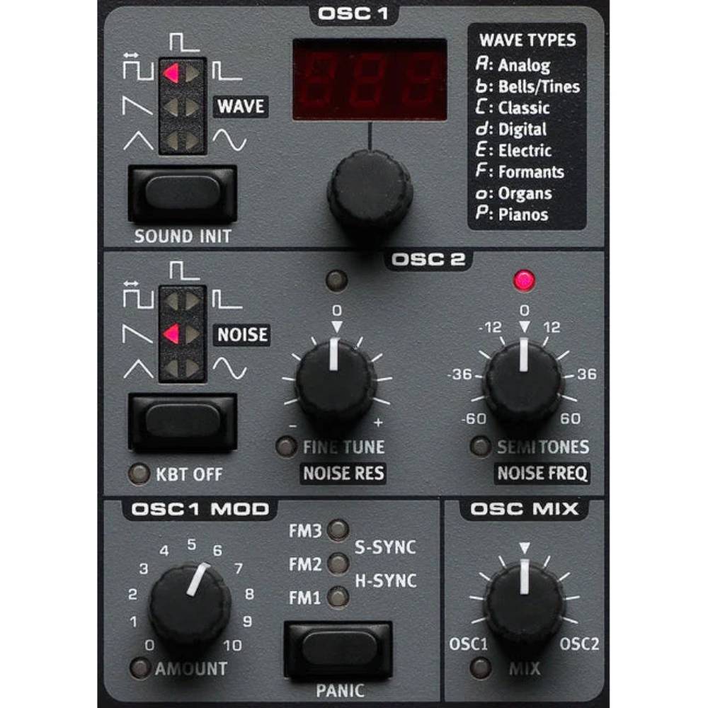 Đàn Piano Điện Synthesizer Nord Lead 4