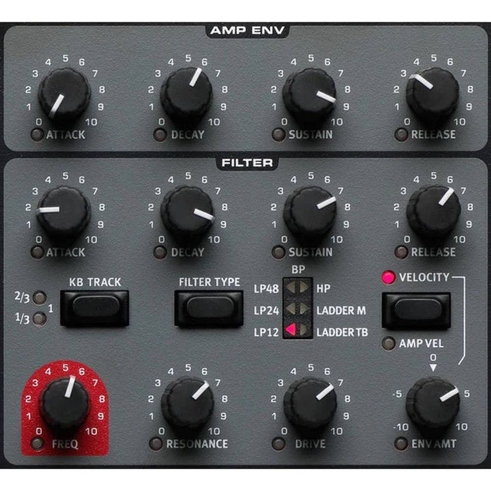 Đàn Piano Điện Synthesizer Nord Lead 4