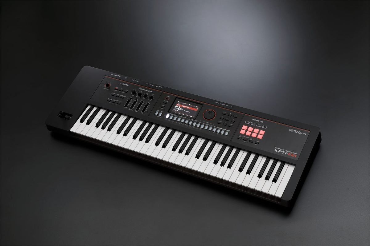 Đàn Synthesizer Roland XPS-60 - góc nghiêng (Đen)