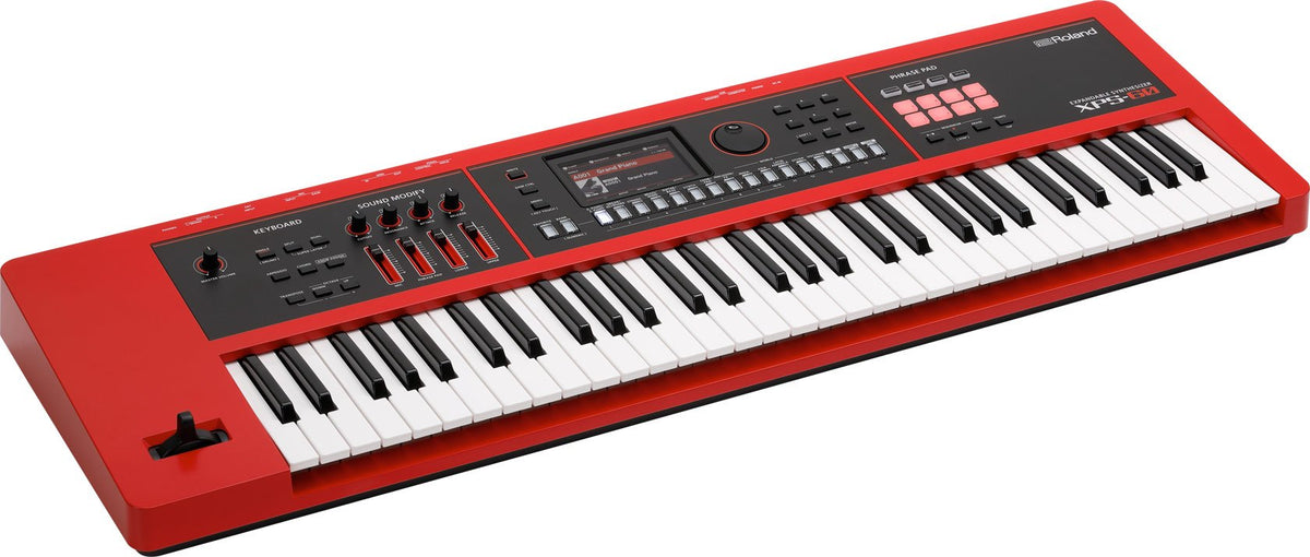 Đàn Synthesizer Roland XPS-60 - góc nghiêng (Đỏ)
